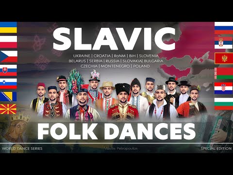 The Slavs ♦︎ A Slavic Dance Medley! 13 countries (World Dance Series: Special Episode) Vasílis