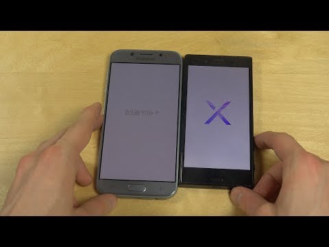 Samsung Galaxy J5 2017 vs. Sony Xperia X Compact - Which Is Faster?