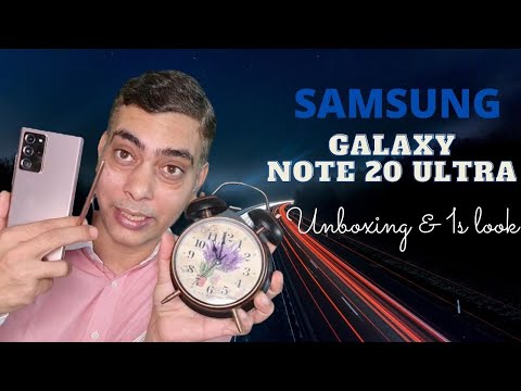 Samsung Galaxy Note 20 Ultra: Unboxing and First Impression Samsung Galaxy Note 20 Ultra: Unboxing and First Impression