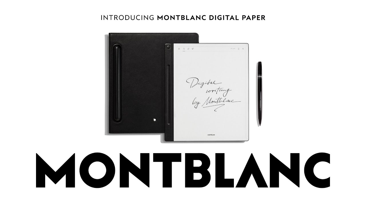 Montblanc Digital Paper | Handwriting, Reimagined​​ - YouTube