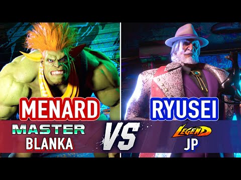 SF6 🤜 MenaRD (Blanka) vs Ryusei (JP) 🤛 Street Fighter 6 High Level Gameplay