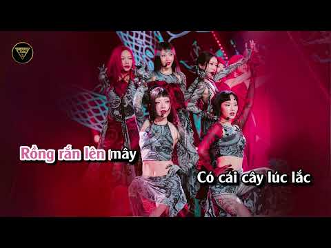 [Karaoke Beat Tone Nam] ĐỒNG DAO XINH GÁI - Quỳnh Anh Shyn, Vũ Thảo My, Miu Lê, Orange, Mỹ Mỹ (Beat)