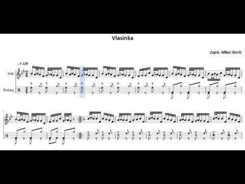 Vlasinka - note za harmoniku + download