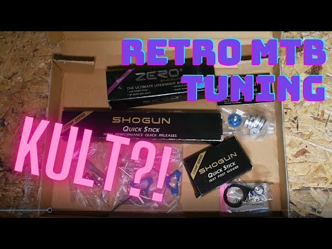 Ist das Kult? Retro MTB Teile von Shogun / 90er Tuning