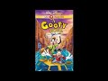 Opening To A Goofy Movie Gold Classic Collection 2000 VHS