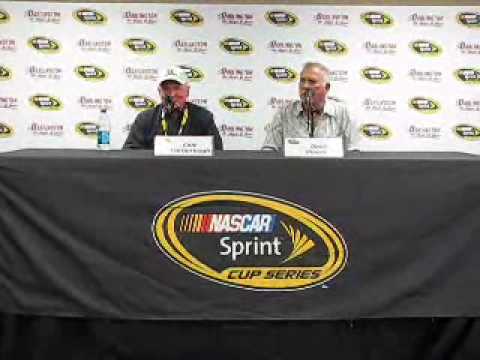 Cale Yarborough, David Pearson press conference Part 1