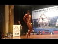 Apresentação - Pan Americano de Bodybuilder 2012 - nabba MG