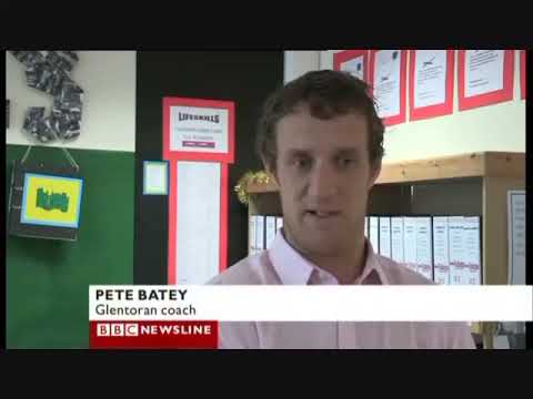 BBC feature on upcoming Glentoran v Portadown game in December 2011