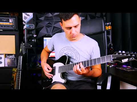 ESP STEF-T7B Stephen Carpenter Signature Black image 19
