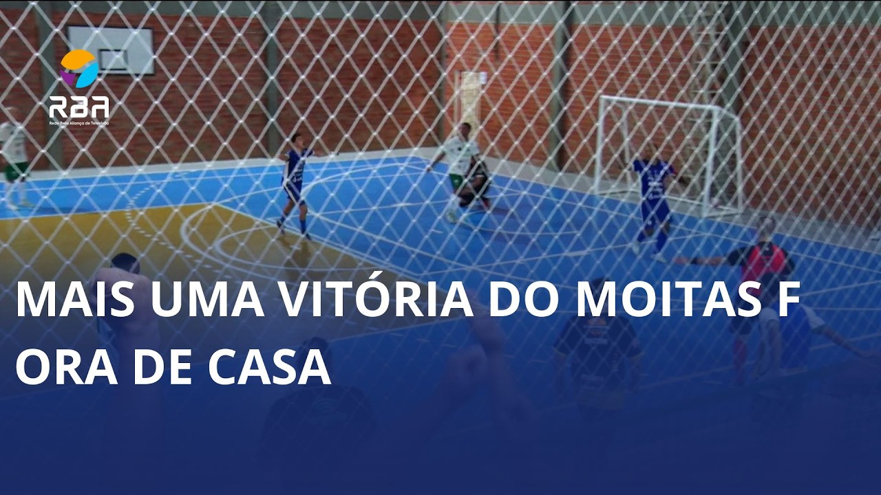Mais uma vitória do Moitas fora de casa