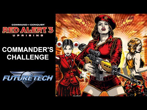C&C Red Alert 3: Uprising - Full Commander's Challenge (Under Par Time)