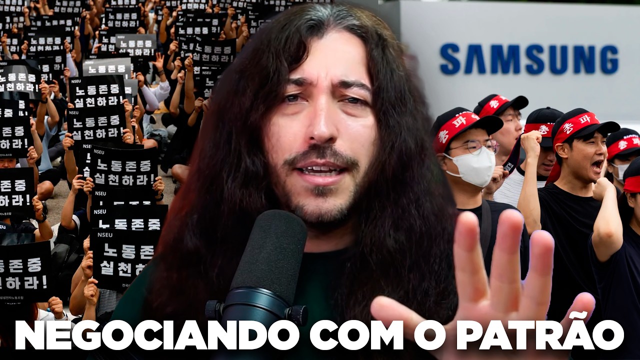 GREVE NA SAMSUNG, PROTESTO NA META, TELEFONE DO TRUMP | Tecnologia e Classe