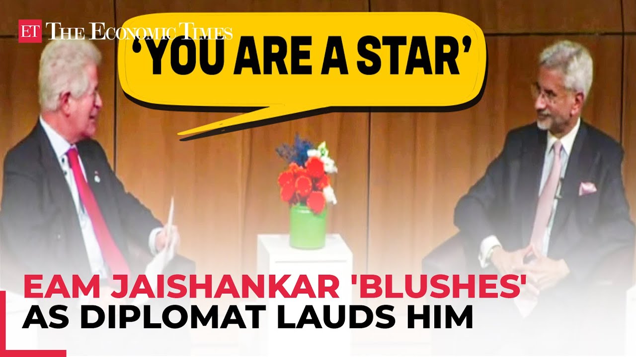 'You are a star in the world…': EAM S Jaishankar 'blushes' as Ambassador Levitte praises him
