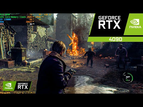 8K Resident Evil 4 Remake LOOKS ABSOLUTELY STUNNING on RTX 4090 | ULTRA Realistic Graphics!