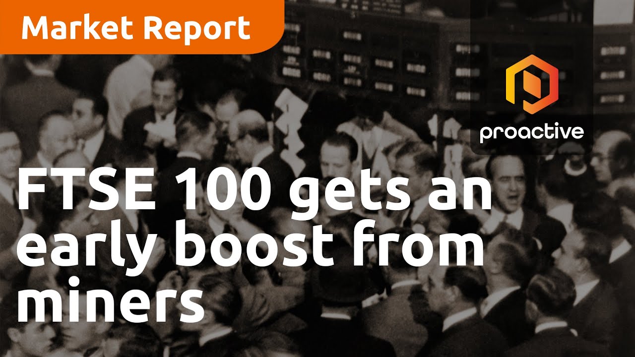 FTSE 100 gets an early boost from miners while HSBC and Taylor Wimpey also rise - Market Report