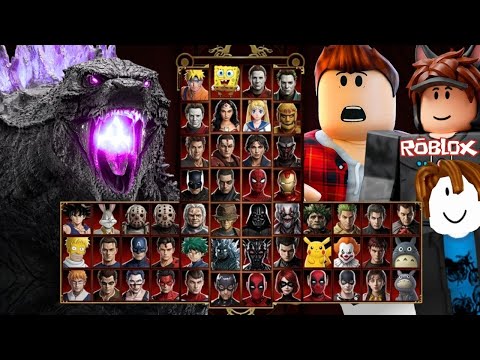 Mortal Kombat 9 - ROBLOX & GODZILLA 2024 - Expert Arcade Ladder - Gameplay @ (1080p)60ᶠᵖˢ ✔