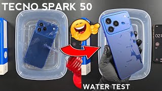 Tecno Spark 50 Water Test 💦💧| Spark 50 is Actually Waterproof Or Not??