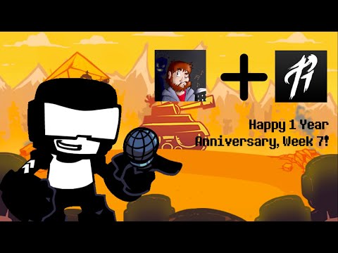 Friday Night Funkin' - Week 7 With Lyrics (RichaadEB + RecD Remix Mashup)