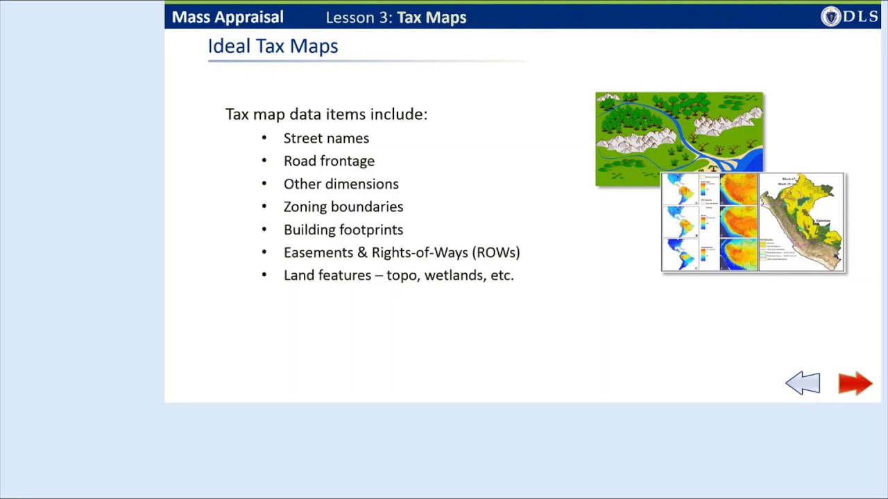 Mass Appraisal: Tax Maps