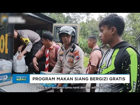 POLRES JEMBER GELAR PROGRAM MAKAN BERGIZI GRATIS