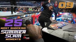 Jimmy Uso sabotages brother Jey Uso: 25 Most Shocking SummerSlam Moments