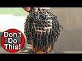 Don T Start Your Dreadlocks Like This