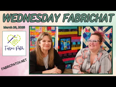 Wednesday Morning FabriChat!! Good laughter and new information leaving us hunting for answers!