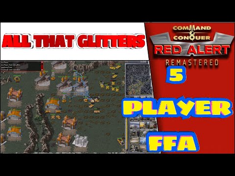 (590) - C&C Remastered - All That Glitters - 5 Player FFA