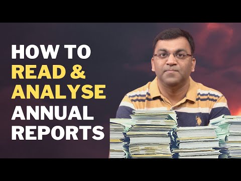 How to Read Annual Report of any Company [+Worksheet] | Learn & Understand Annual Report Analysis