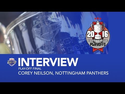 EIHL Play-off Final 2016 - Corey Neilson Pre match