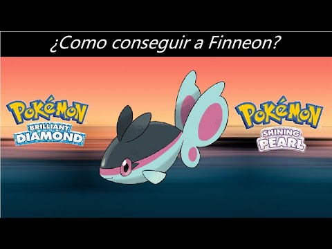 Como conseguir a Finneon en Pokemon Diamante Brillante y Perla Reluciente!