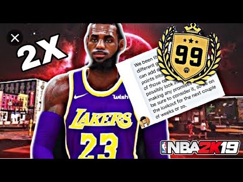 MIKE WANG LEAKS INFO ON DOUBLE XP IN MY CAREER NBA 2K19  NEW MY CAREER METHOD FOR 99 OVERALL