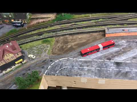 Ben‘s H0 Bahn - Beleuchtung und Busbahnhof (14)