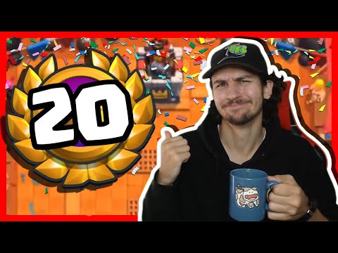 EZ 20 Wins in Global Tournament | Clash Royale (2020)