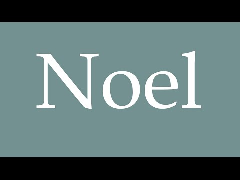 How to Pronounce ''Noel'' Correctly in French