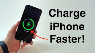 How To Charge your iPhone Faster!!