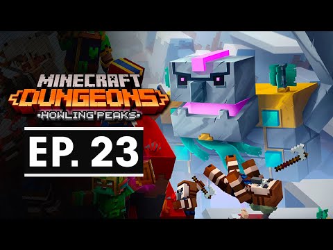 STORM FORTRESS (final boss DLC) #23 - Minecraft Dungeons: Howling Peaks DLC ITA