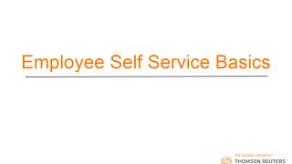 Employee Self-Service Basics