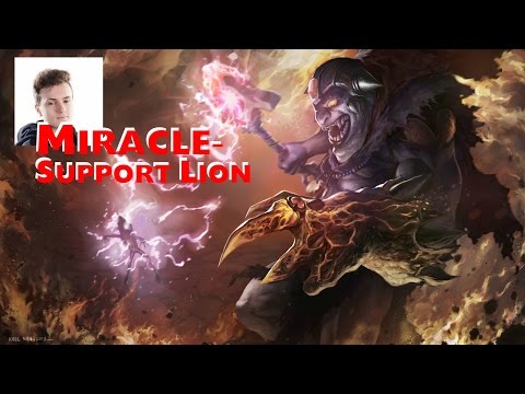Miracle- Incredible support Lion | Dota 2
