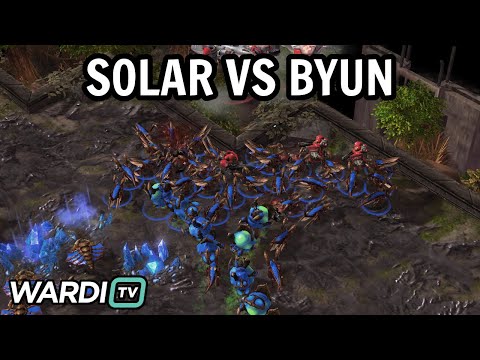RIDICULOUS PLAYOFF SERIES! - Solar vs ByuN (ZvT) - WardiTV TL Map Contest Tournament [StarCraft 2]