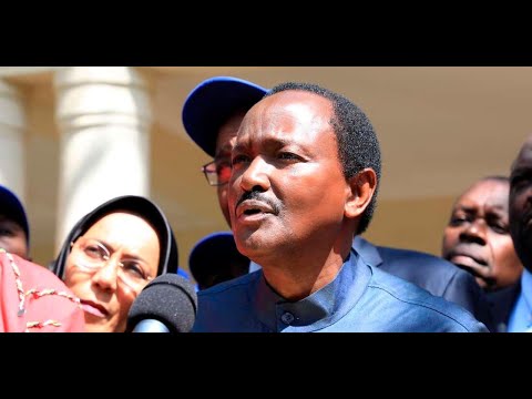 Kalonzo heckled at Azimio rally in Kitui South