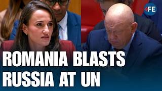 Romania Warns Russia Against Further Escalation During Fiery UN Session | WORLD NEWS