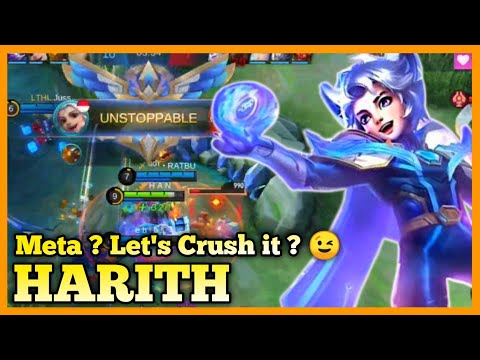 HARITH MOBILE LEGENDS, HARITH BEST BUILD 2021, HARITH GAMEPLAY, SEASON 21, MLBB META CARRY MAGE