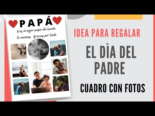 Vídeo relacionado con latostadora Poster Con Fotos Personalizadas Regalo Día del Padre Madre - Cuadro Personalizado Con Foto - Cuadro 2026 Pared - Regalos San Valentin