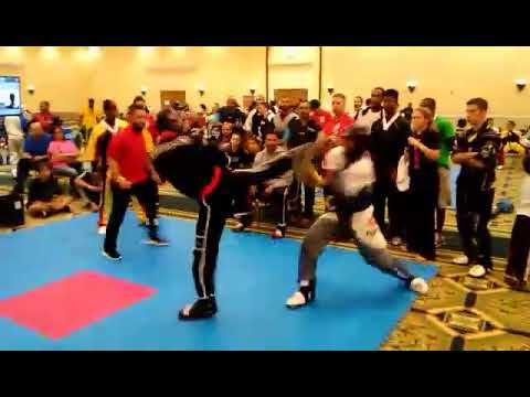 Kevin Walker vs John Curatolo Mayan Challenge - Point Fighting - USA Sport Karate