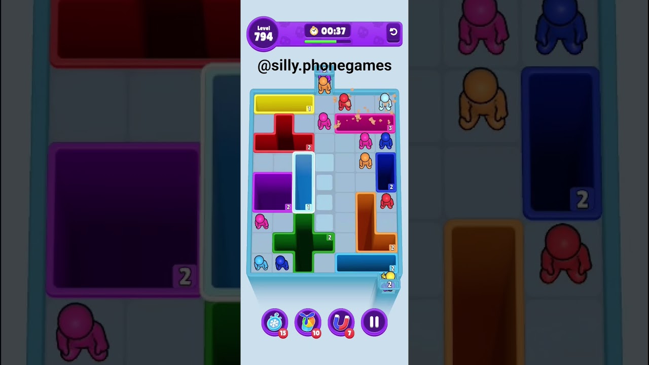 Drop Away Level 794 Walkthrough Solution