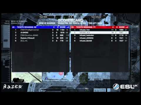 Infused vs Team BoBs - Razer BF4 OPEN by ESL UK