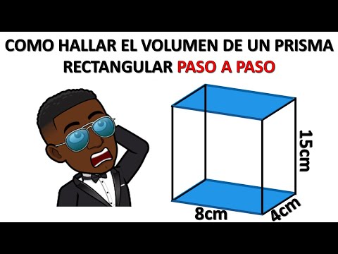 Como hallar el volumen de un prisma rectangular fácil