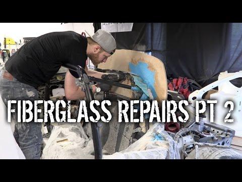 Budget Lotus Evora Pt 16 - Fiberglass Repairs Pt 2