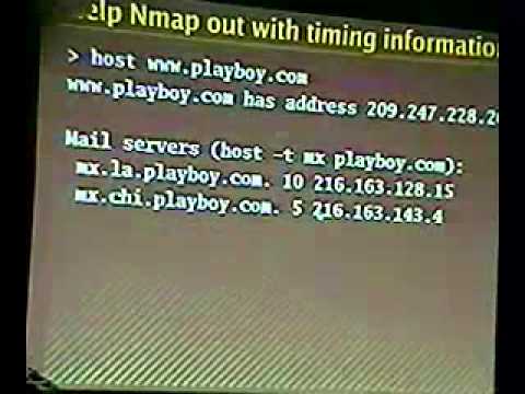 DEF CON 13 - Fyodor, Hacking Nmap
